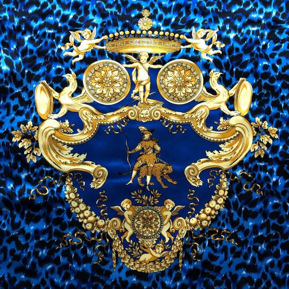 VTG 80s-90s Vintage Silk Scarf - Picture 5 of 11